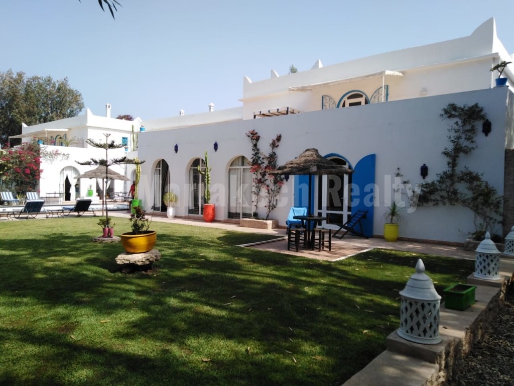 Charmante Maison d’Hôtes de 9 chambres à 8 km d’Essaouira