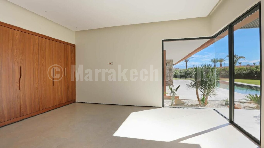 Villa de luxe à vendre en premier rang sur un parcours de golf prestigieux à Marrakech