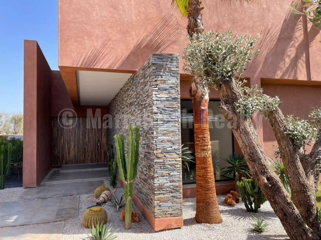 Villa de luxe à vendre en premier rang sur un parcours de golf prestigieux à Marrakech