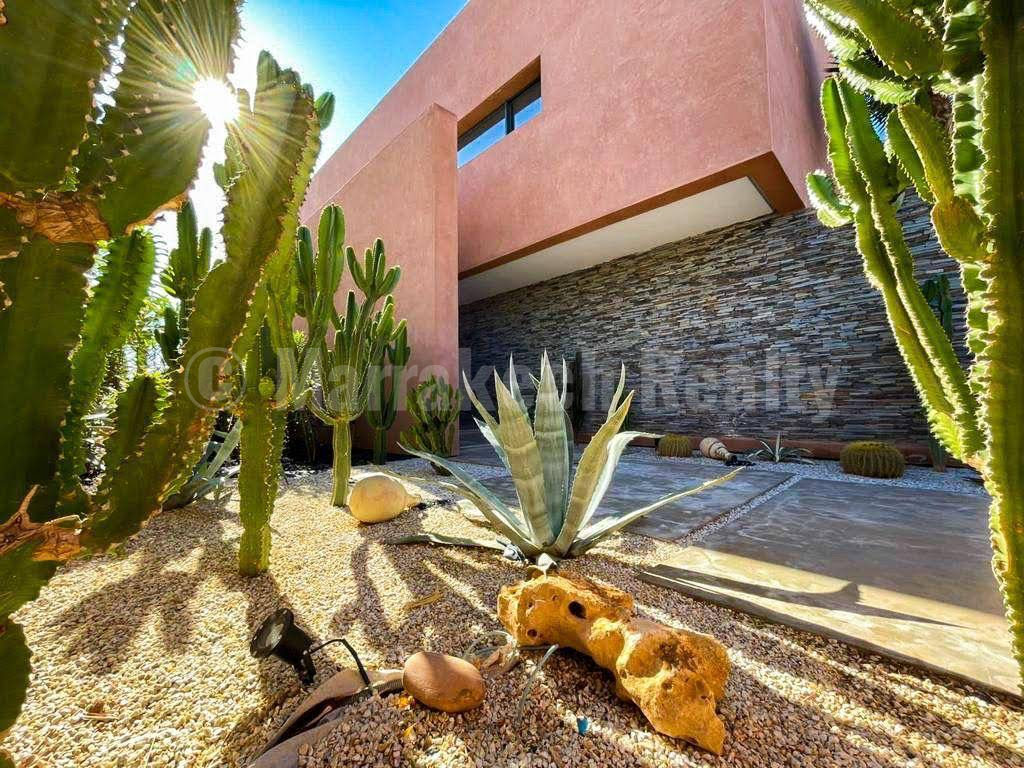 Villa de luxe à vendre en premier rang sur un parcours de golf prestigieux à Marrakech