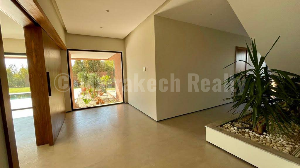 Villa de luxe à vendre en premier rang sur un parcours de golf prestigieux à Marrakech