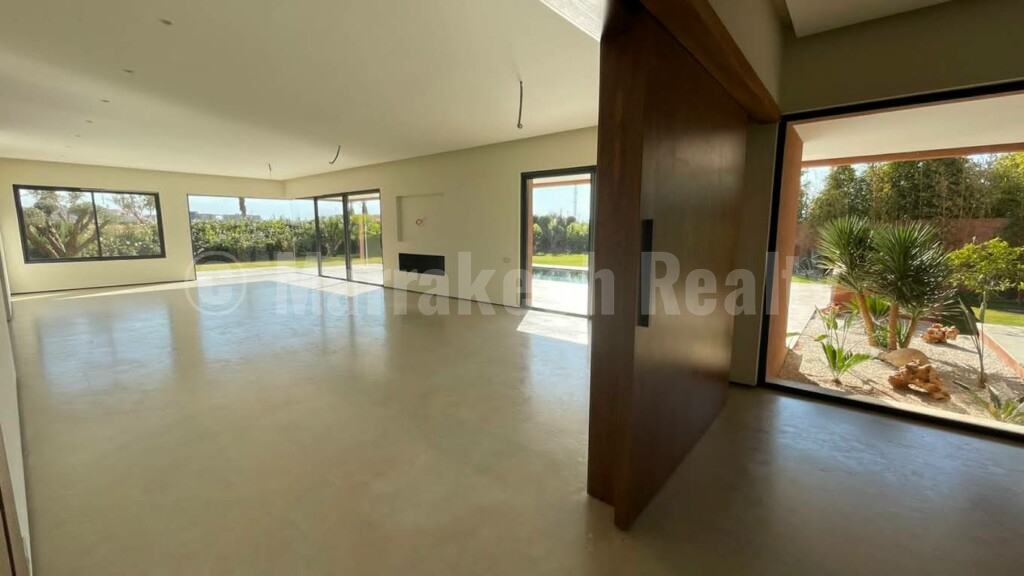 Villa de luxe à vendre en premier rang sur un parcours de golf prestigieux à Marrakech