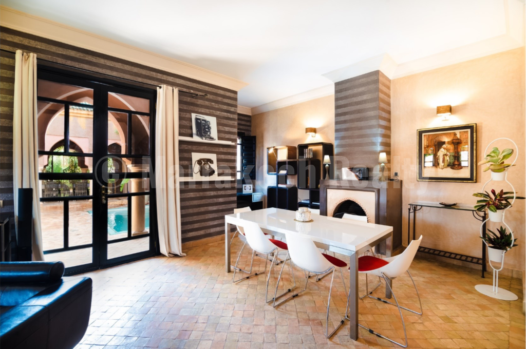 Standout 3 bedroom villa with private pool close to Marrakech just listed
