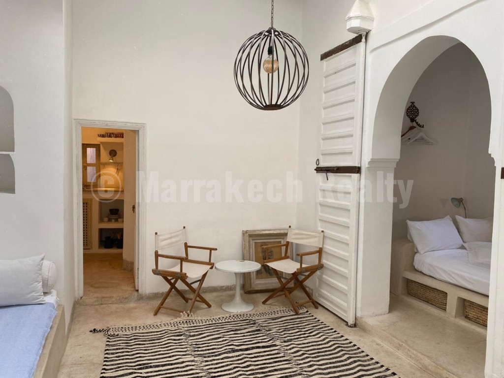 Charmant petit pied à terre rénové à louer en Medina de Marrakech