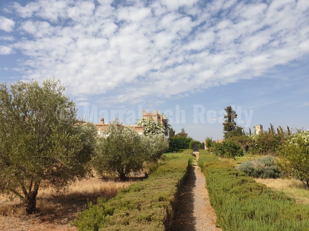 Standout 5 bedroom villa on 1 hectare close to Marrakech just listed