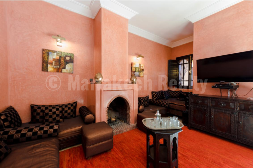 Immaculate 3 bedroom furnished villa for rent close to Marrakech
