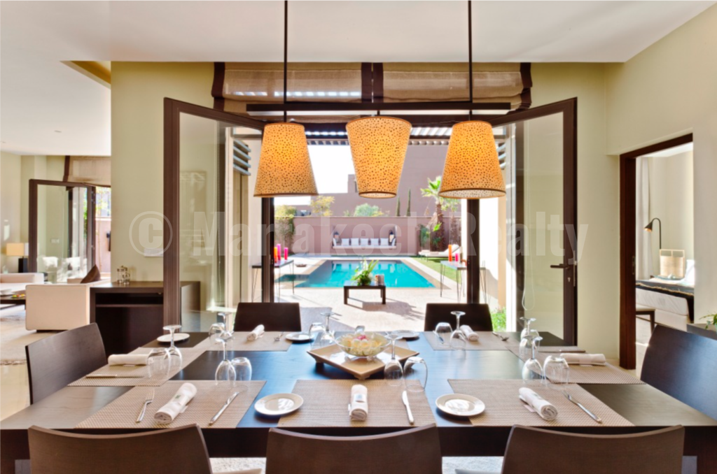 Villa-Riad à personnaliser dans un domaine golfique exclusif