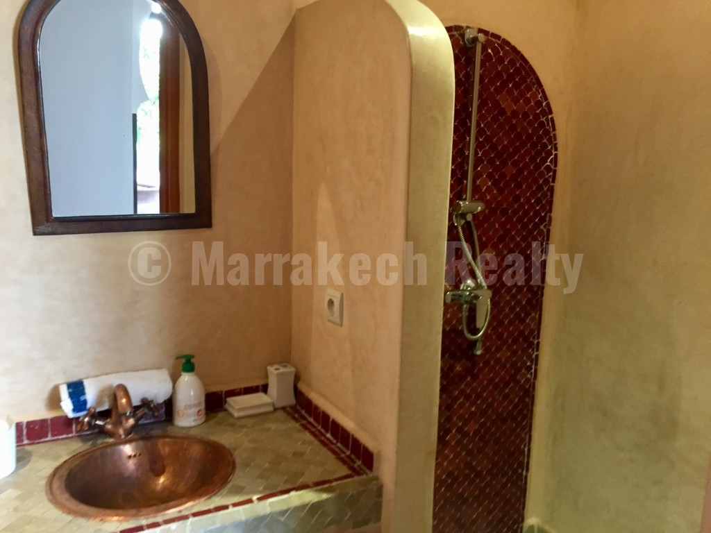 Pleasant 4 bedroom villa for rent long term 20 minutes from Marrakech