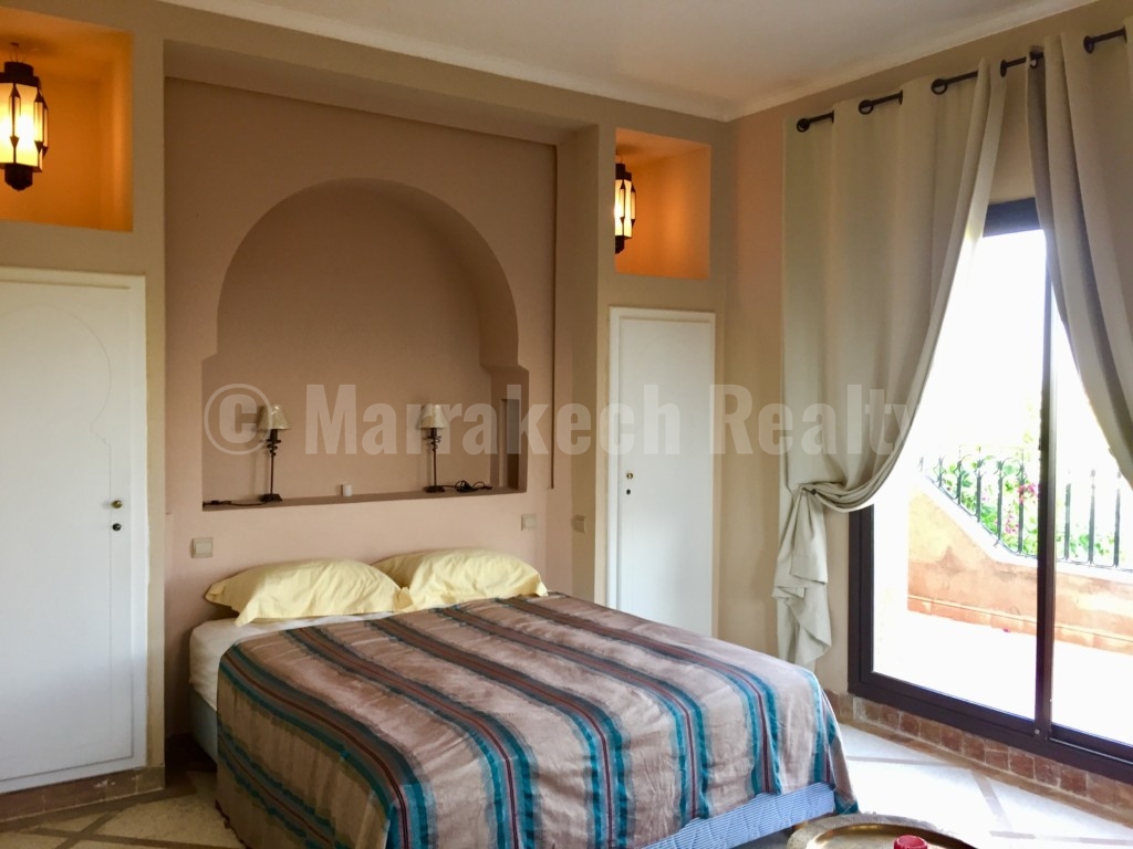 Pleasant 4 bedroom villa for rent long term 20 minutes from Marrakech