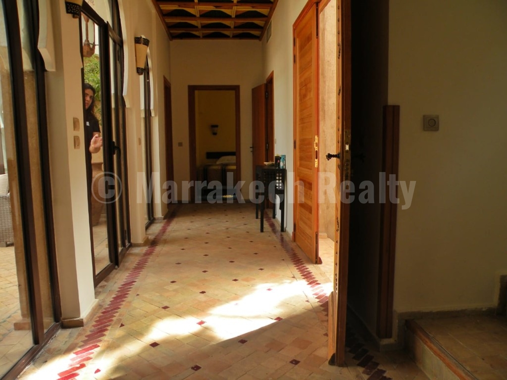 Pleasant 4 bedroom villa for rent long term 20 minutes from Marrakech