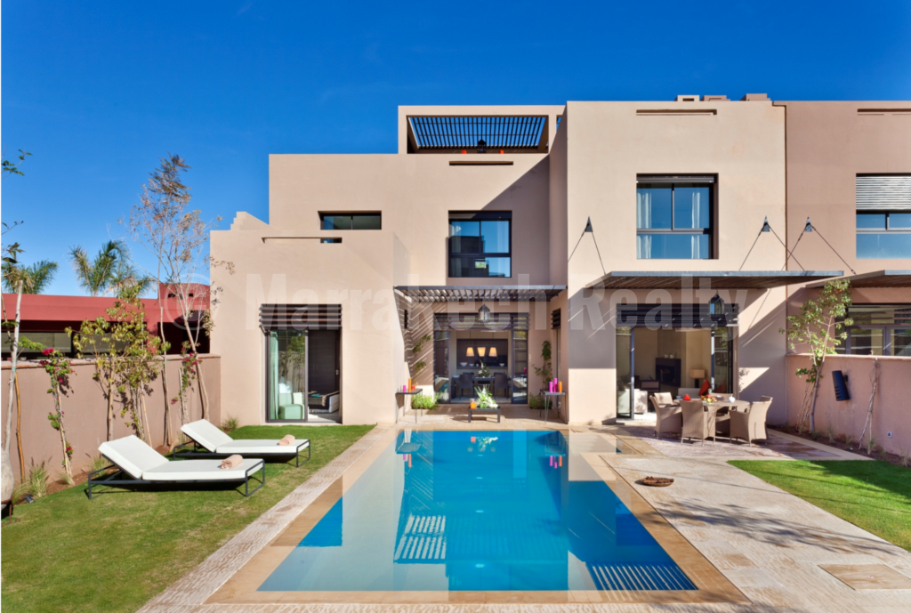 Villa-Riad à personnaliser dans un domaine golfique exclusif