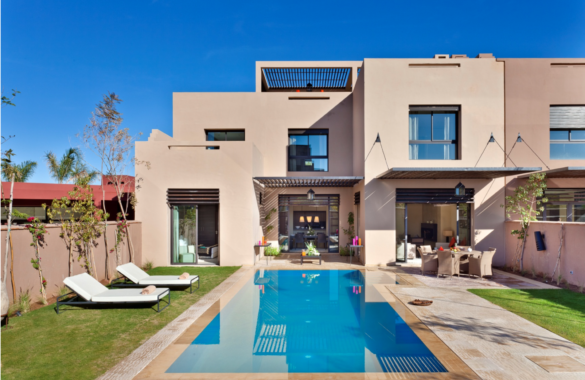 Villa-Riad to customize in an exclusive gated community with golf course