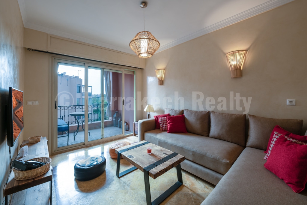 Charmant appartement à louer  en longue durée à proximité du Jardin Majorelle