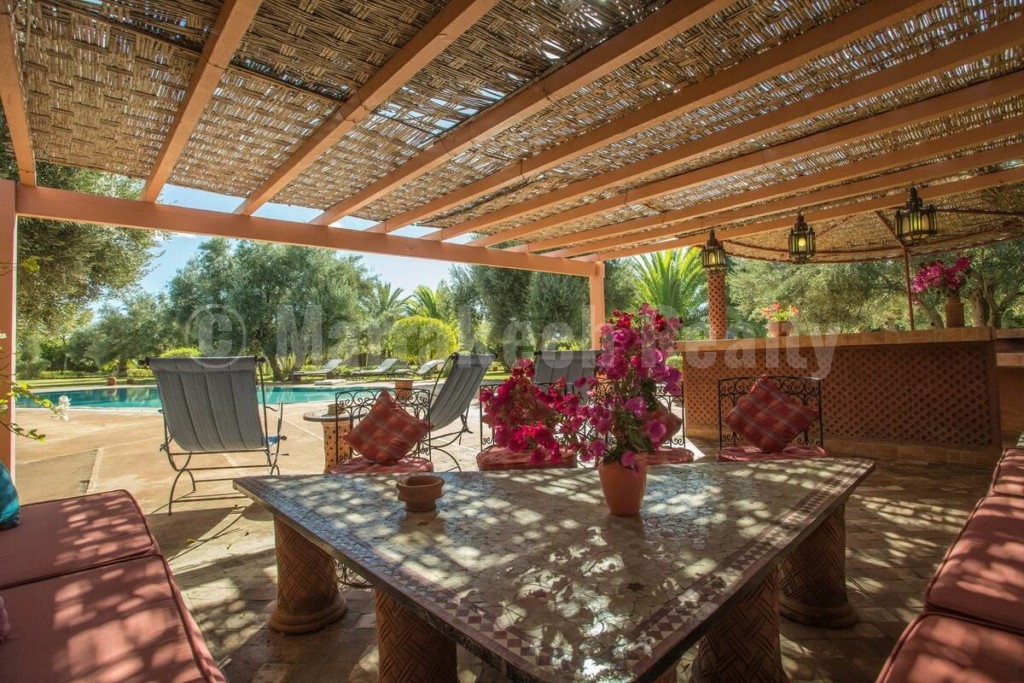 Charmante propriété de 4 chambres à louer à proximité de Marrakech