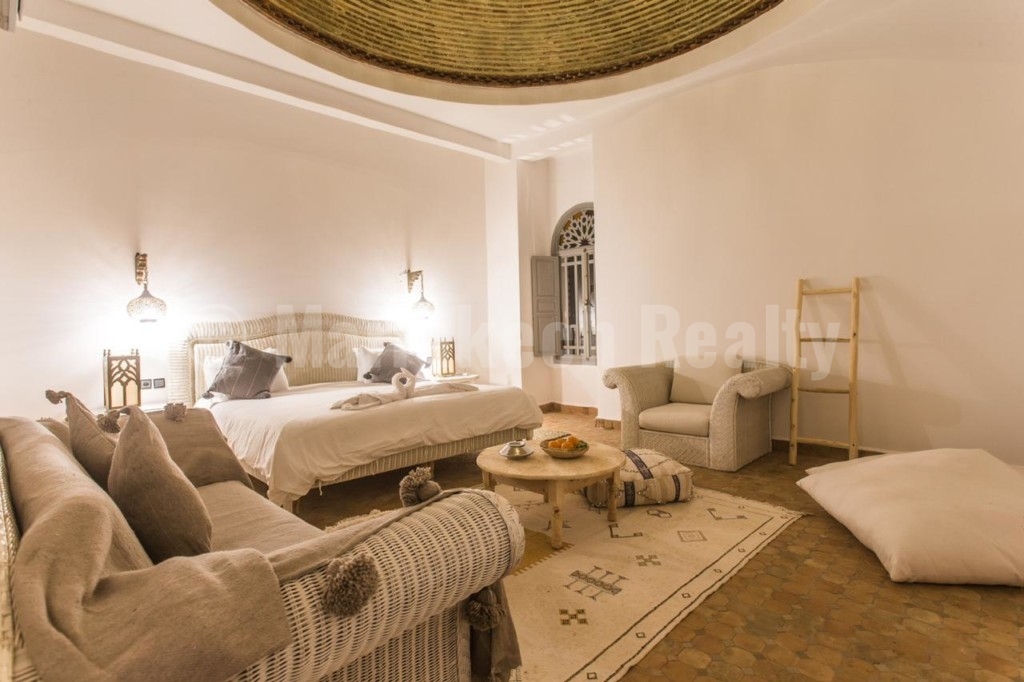 Superbe villa exploitée en Maison d’Hôtes à proximité de Marrakech