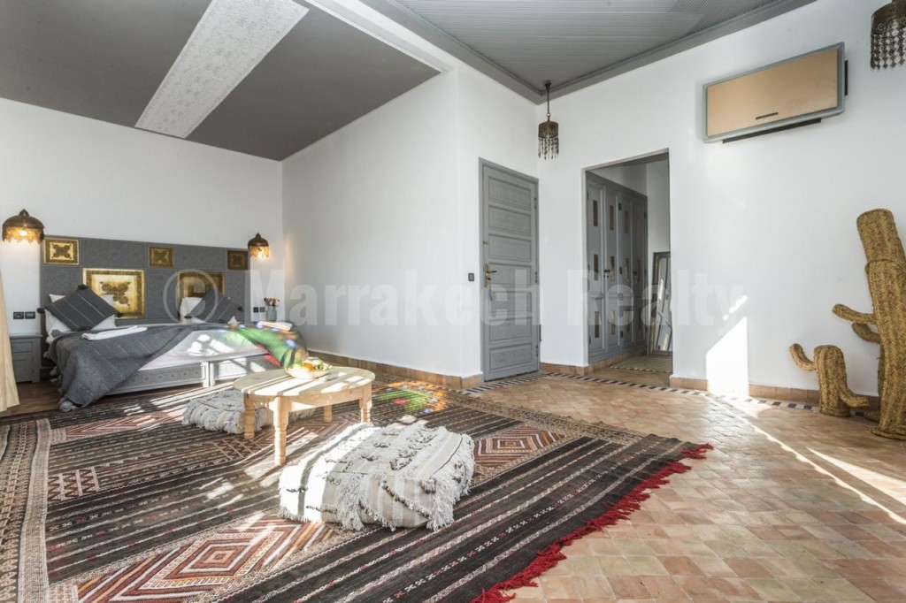 Superbe villa exploitée en Maison d’Hôtes à proximité de Marrakech
