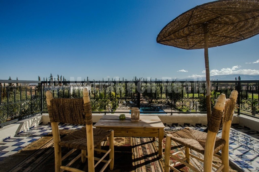 Superbe villa exploitée en Maison d’Hôtes à proximité de Marrakech