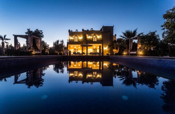Standout Boutique-Villa on 1.6 hectares close to Marrakech: just up for sale