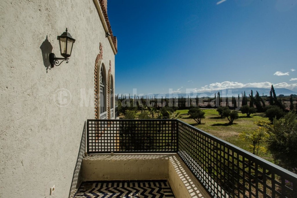 Superbe villa exploitée en Maison d’Hôtes à proximité de Marrakech