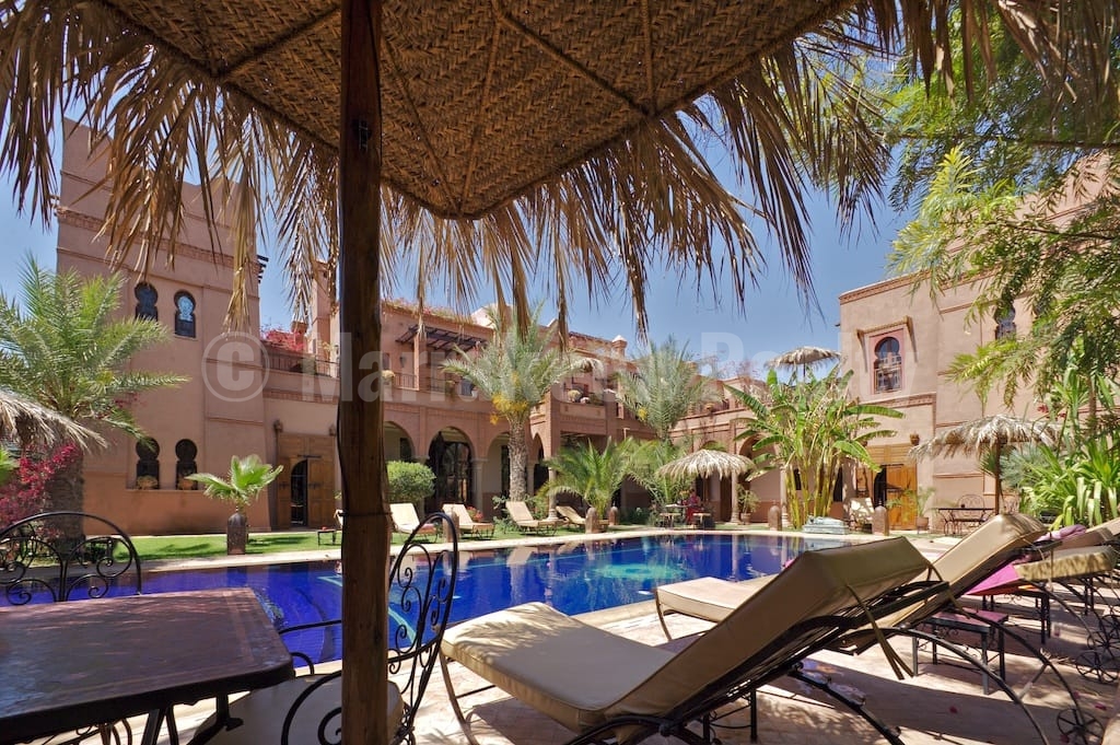 Elegant Moroccan style 10 suite Hotel for sale in Marrakech