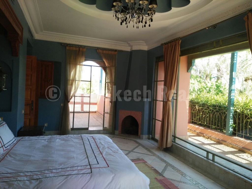 Standout traditionnal 4 bedroom villa for rent long and short term in the Palmeraie area