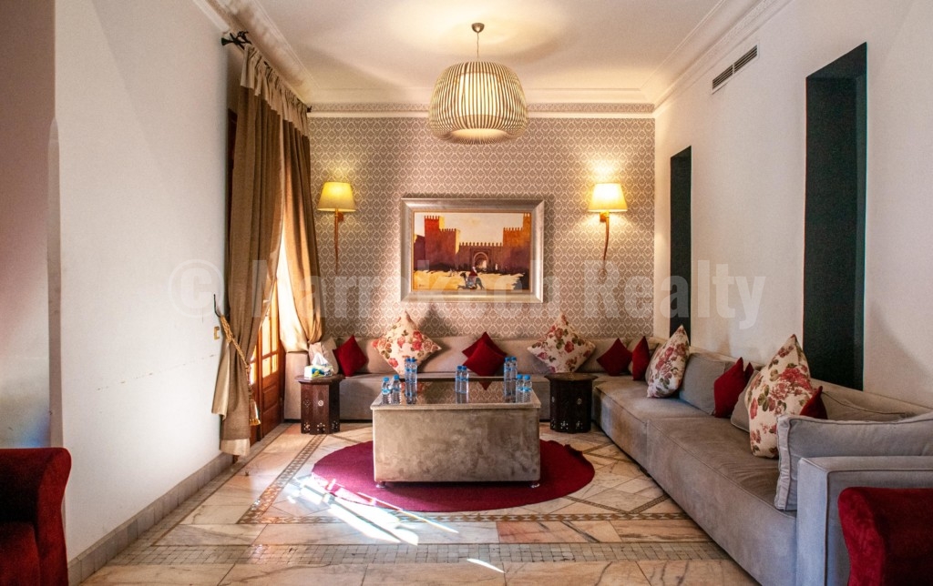 Standout traditionnal 4 bedroom villa for rent long and short term in the Palmeraie area