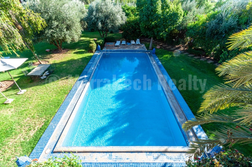 Standout traditionnal 4 bedroom villa for rent long and short term in the Palmeraie area