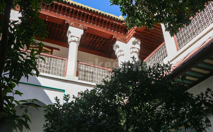 Superbe Riad titré à marrakech en partie rénové : super potentiel !