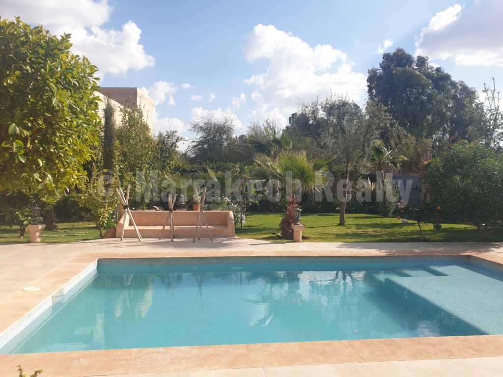 Sweet 3 bedroom house located 12 km from downtown Marrakech