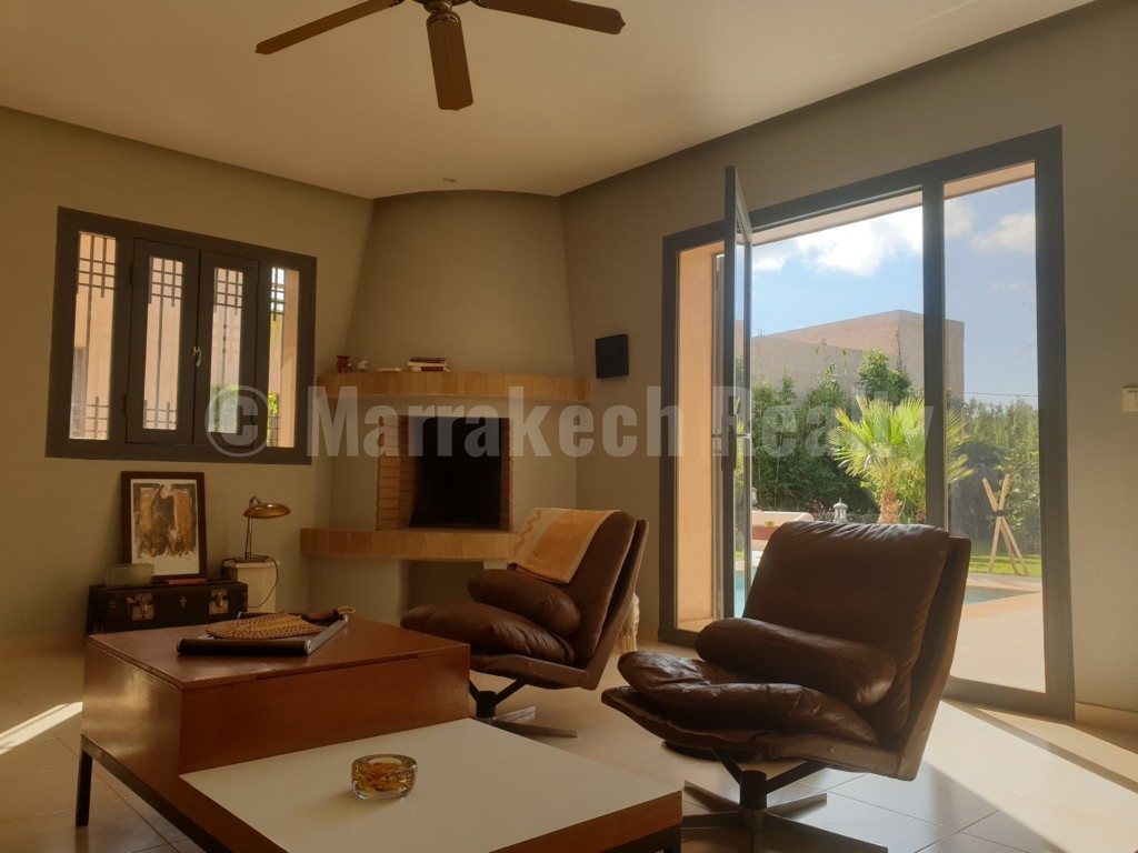 Sweet 3 bedroom house located 12 km from downtown Marrakech