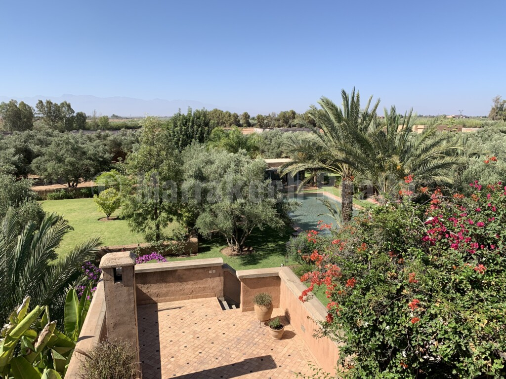 Exceptionnelle finca de 7 chambres sur 3 hectares en vente à proximité de Marrakech