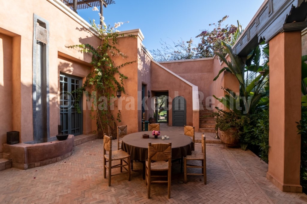 Exceptionnelle finca de 7 chambres sur 3 hectares en vente à proximité de Marrakech
