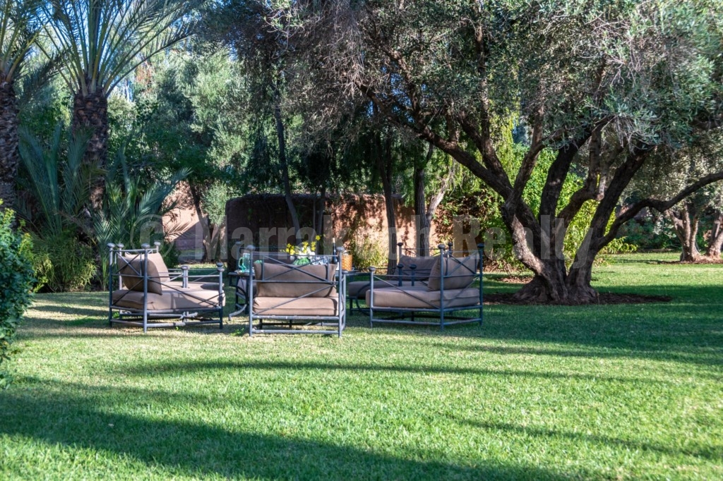 Exceptionnelle finca de 7 chambres sur 3 hectares en vente à proximité de Marrakech