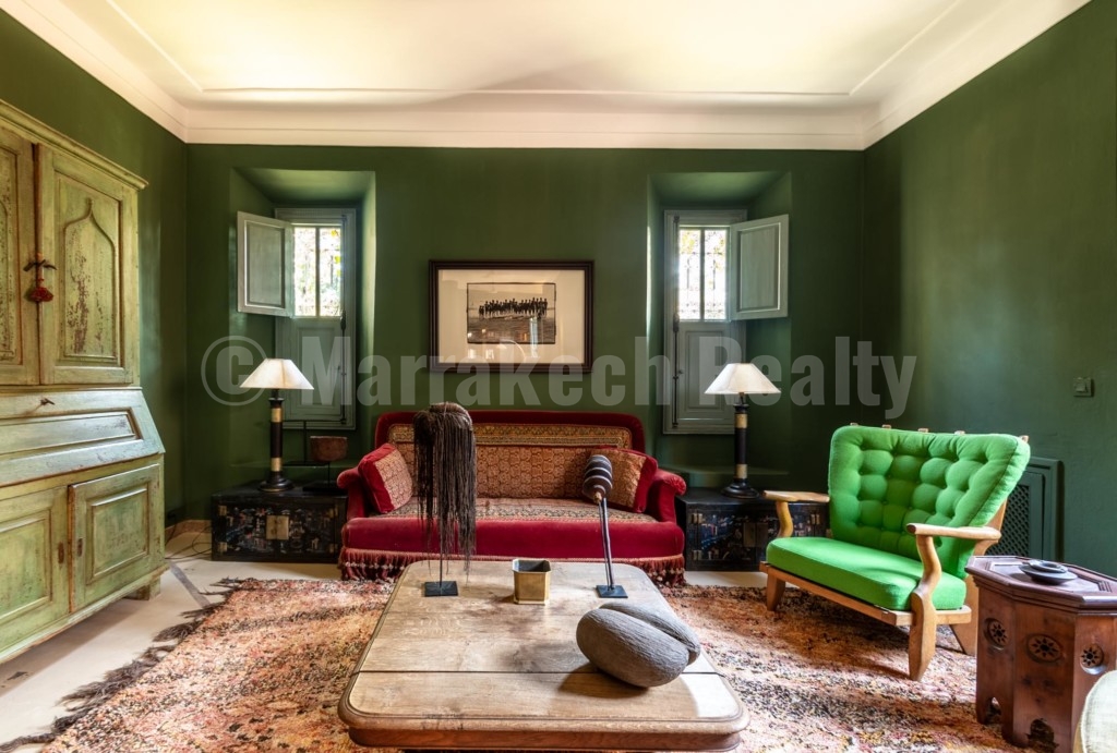 Exceptionnelle finca de 7 chambres sur 3 hectares en vente à proximité de Marrakech