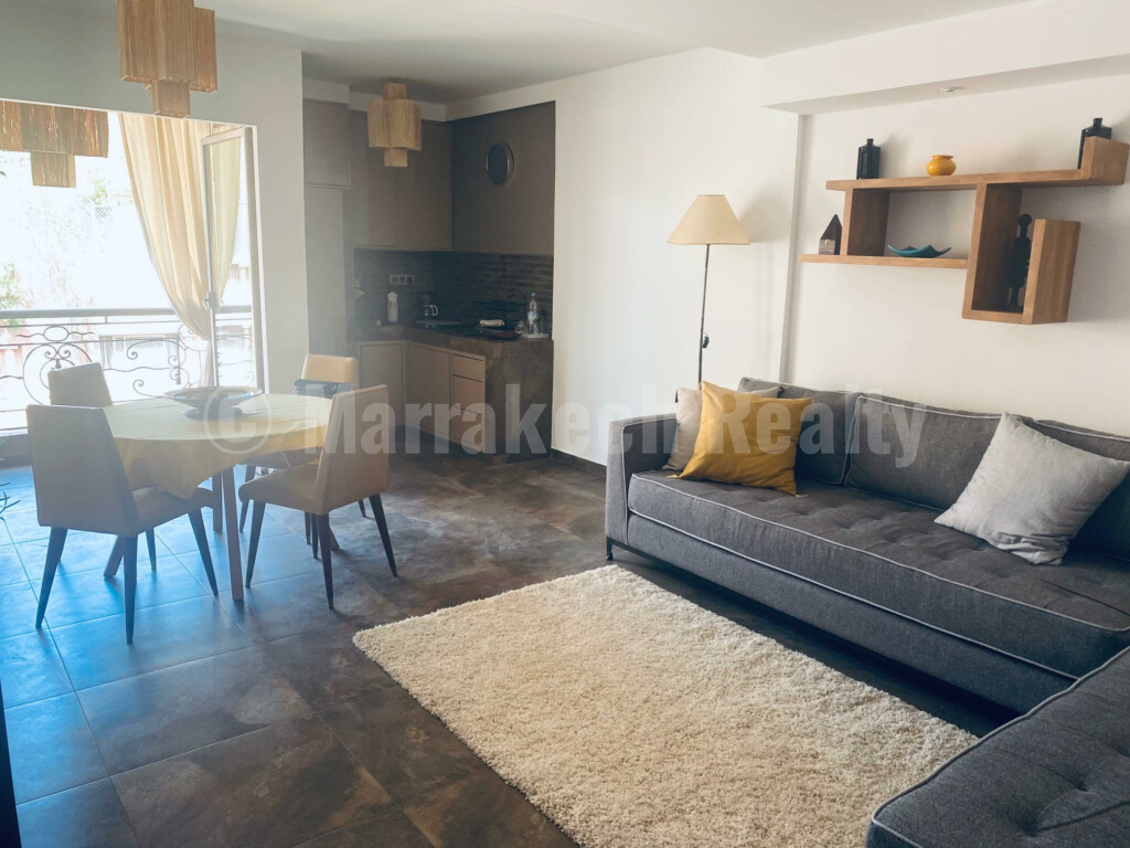 Studio contemporain : rare opportunité en centre ville de Marrakech