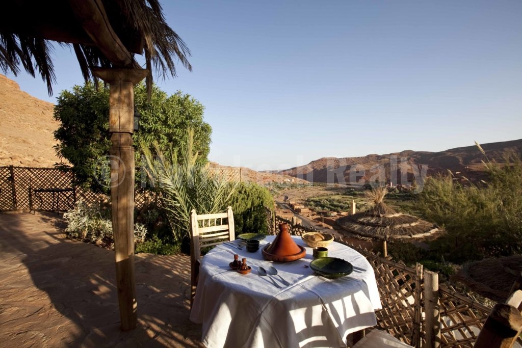 Berber style 12 bedroom Ecolodge for sale in the Atlas mountains