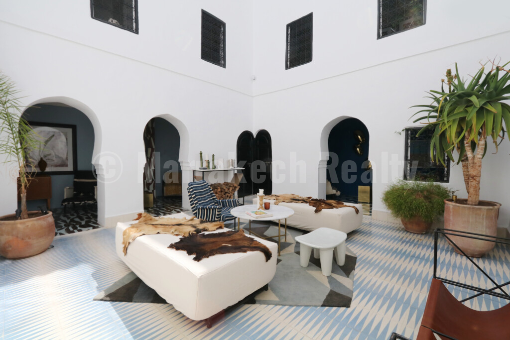 Unique designer 3 bedroom Riad in perfect condition