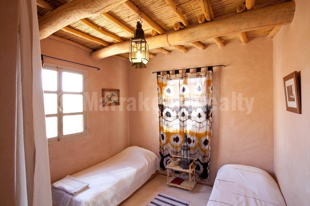 Berber style 12 bedroom Ecolodge for sale in the Atlas mountains