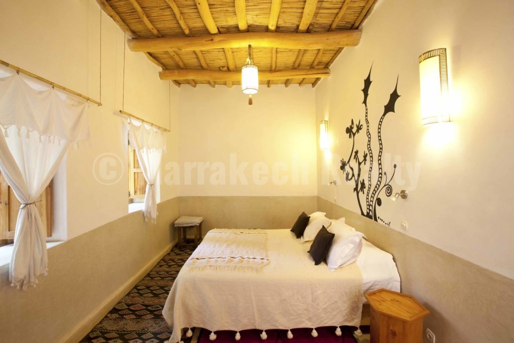 Berber style 12 bedroom Ecolodge for sale in the Atlas mountains