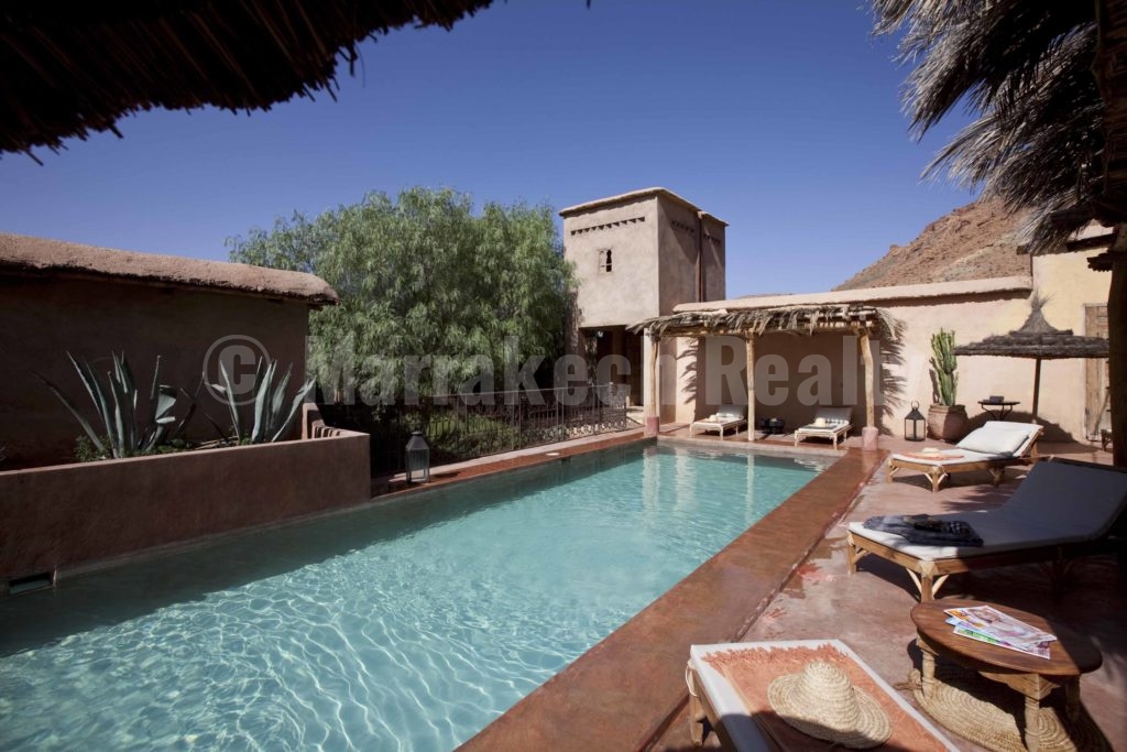 Ecolodge de 12 chambres à vendre dans la chaîne de l’Atlas