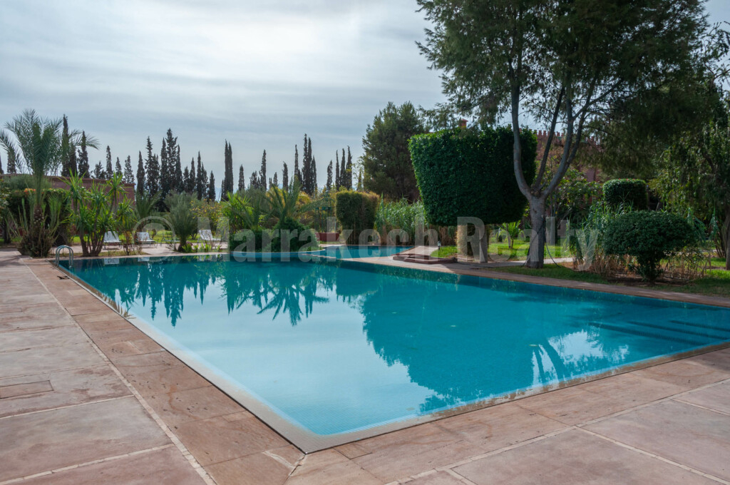 Nice riad-villa with 3 bedrooms in the palm grove of Marrakesh