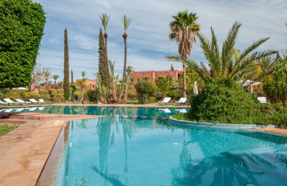 Belle villa-riad à louer en palmeraie de Marrakech