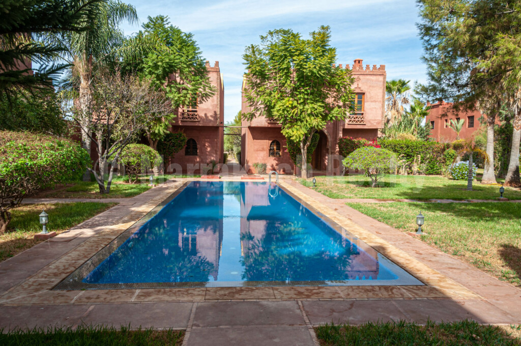 Nice riad-villa for rent in the palm grove of Marrakech