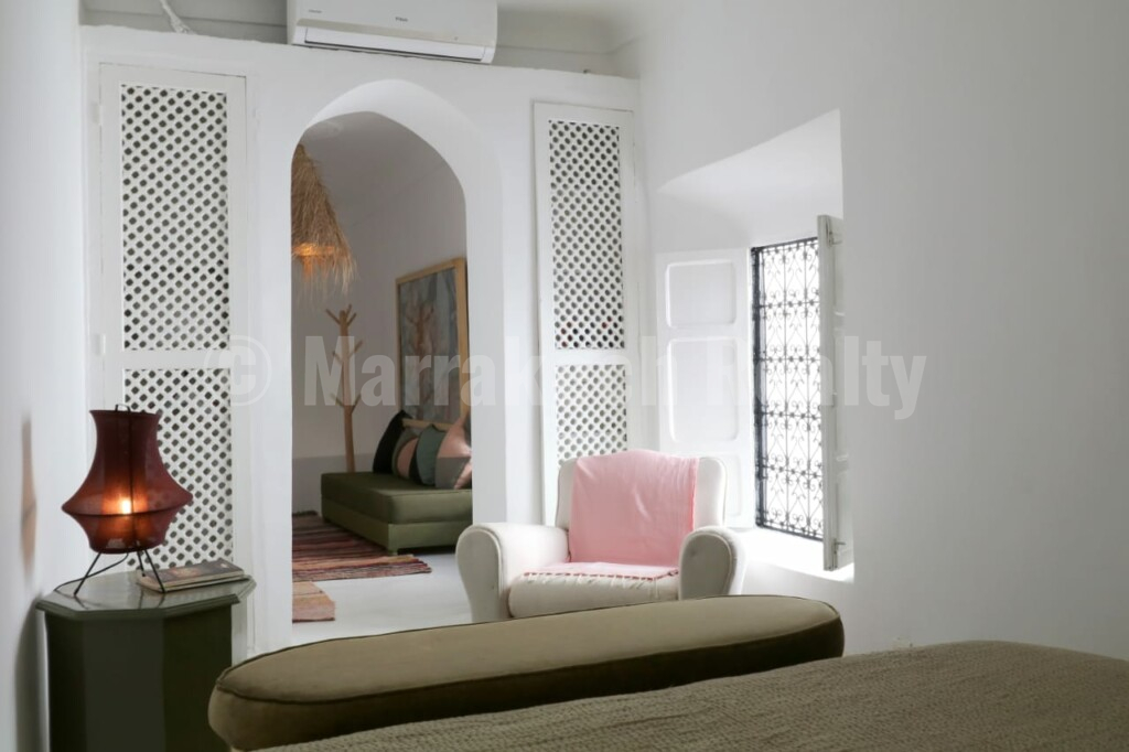 Unique designer 3 bedroom Riad in perfect condition