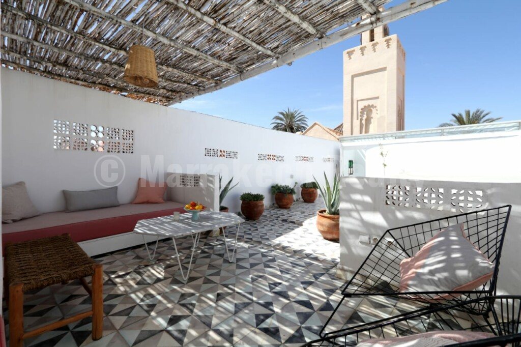 Unique designer 3 bedroom Riad in perfect condition