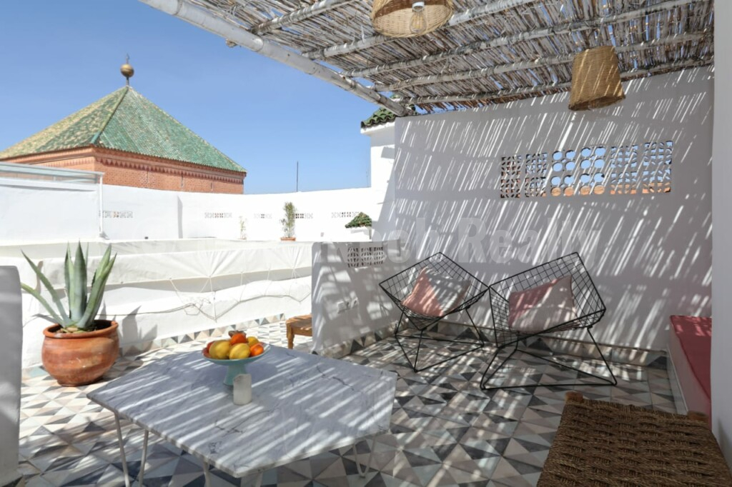 Unique designer 3 bedroom Riad in perfect condition