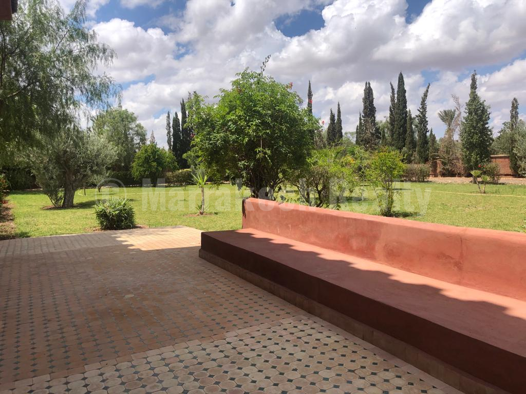 Nice riad-villa for rent in the palm grove of Marrakech