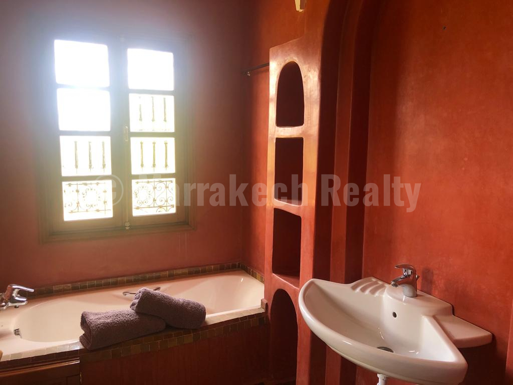Nice riad-villa for rent in the palm grove of Marrakech