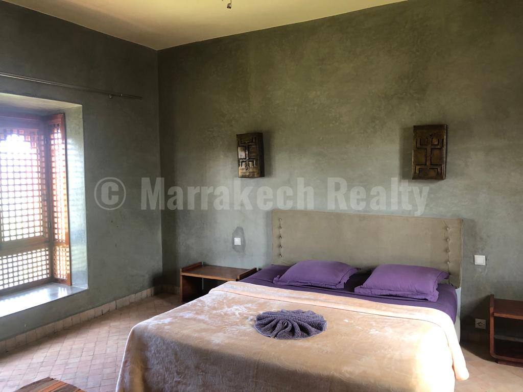 Nice riad-villa with 3 bedrooms in the palm grove of Marrakesh