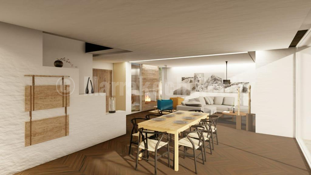 Belles villas neuves à proximité de Marrakech